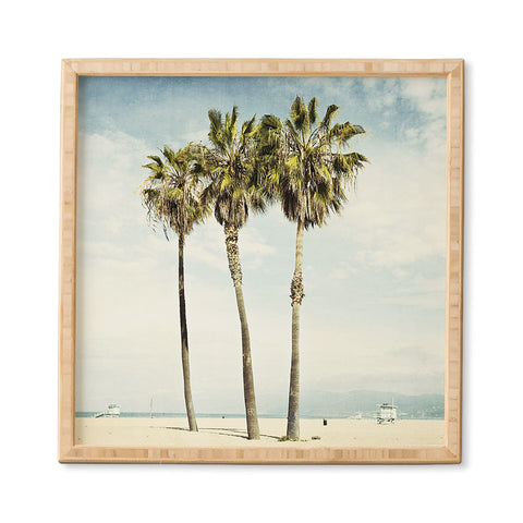 Bree Madden Venice Beach Palms Framed Wall Art
