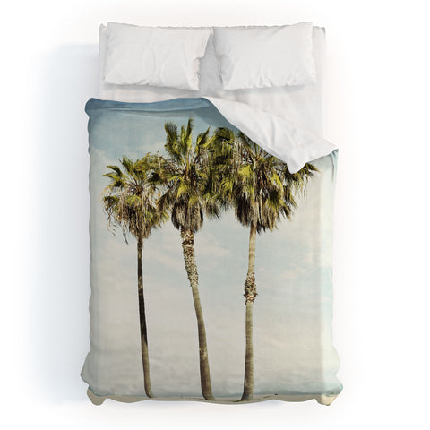 Bree Madden Venice Beach Palms Duvet Cover
