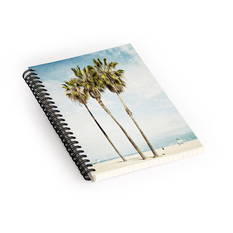 Bree Madden Venice Beach Palms Spiral Notebook