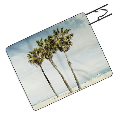 Bree Madden Venice Beach Palms Picnic Blanket