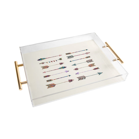 Brian Buckley 14 arrows Acrylic Tray