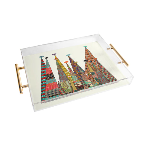 Brian Buckley Arrow Peaks Acrylic Tray