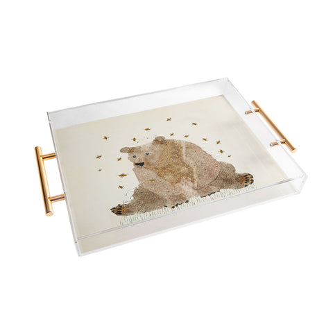 Brian Buckley bear grizzly Acrylic Tray