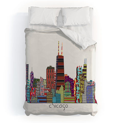 Brian Buckley Chicago City Duvet Cover