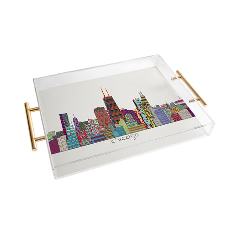 Brian Buckley Chicago City Acrylic Tray