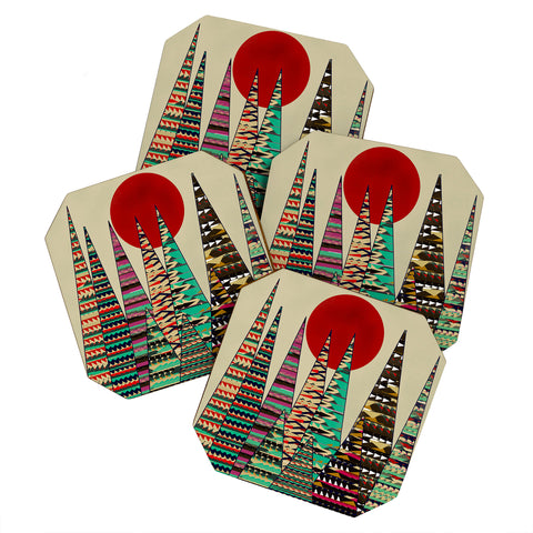 Brian Buckley Cinnamon Moon Coaster Set