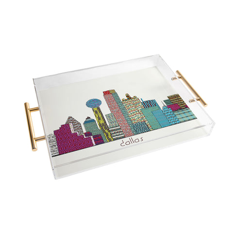 Brian Buckley Dallas City Acrylic Tray