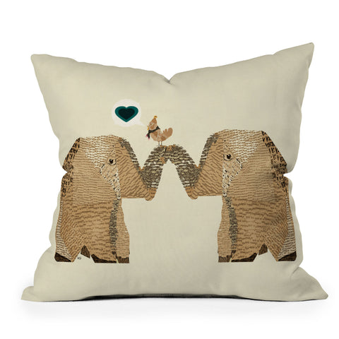Brian Buckley elelove Outdoor Throw Pillow