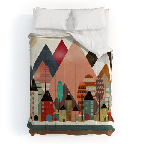 Brian Buckley good morning sunrise Comforter