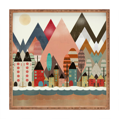 Brian Buckley good morning sunrise Square Tray