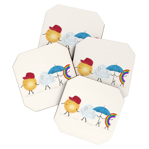 Brian Buckley happy days I Coaster Set