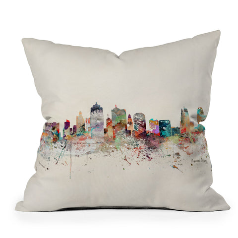 Brian Buckley Kansas City Missouri Outdoor Throw Pillow