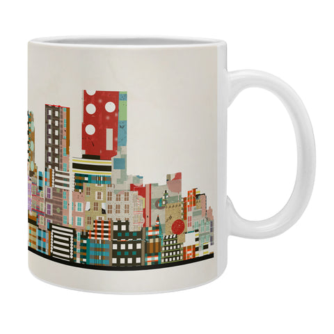 Brian Buckley oklahoma city skyline Coffee Mug