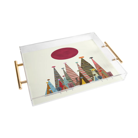 Brian Buckley Summer Peaks Acrylic Tray