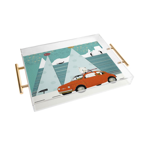 Brian Buckley The Polar Express Acrylic Tray