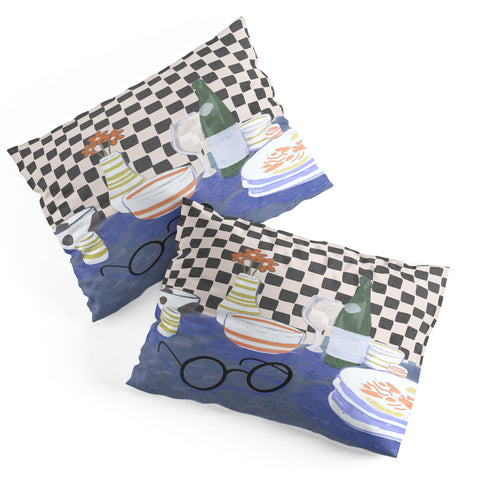 Britt Does Design Checkered morning Pillow Shams