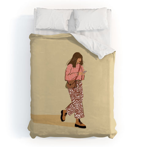 Britt Does Design Groovy Pants Duvet Cover