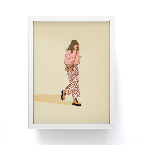 Britt Does Design Groovy Pants Framed Mini Art Print