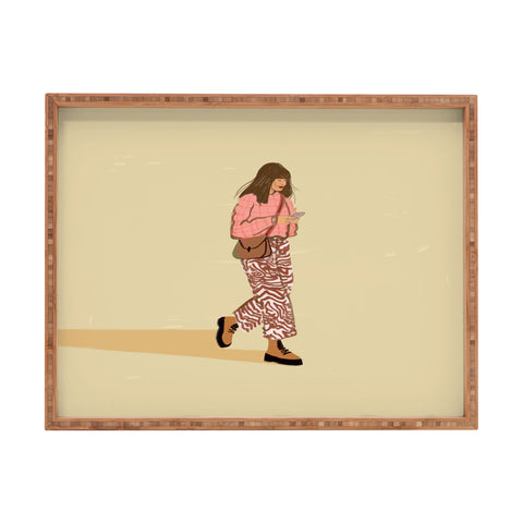 Britt Does Design Groovy Pants Rectangular Tray