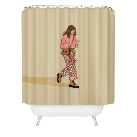 Britt Does Design Groovy Pants Shower Curtain