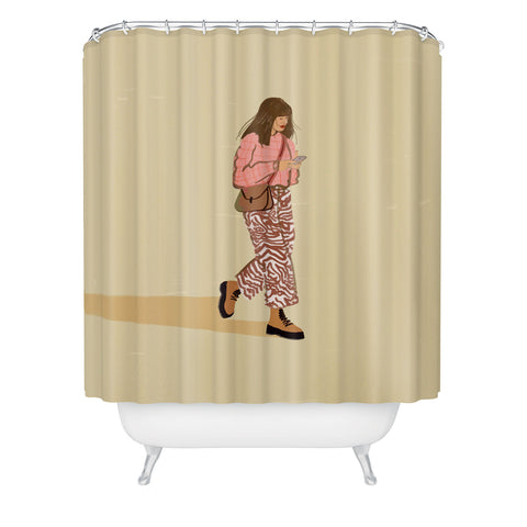 Britt Does Design Groovy Pants Shower Curtain