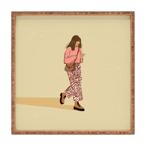 Britt Does Design Groovy Pants Square Tray