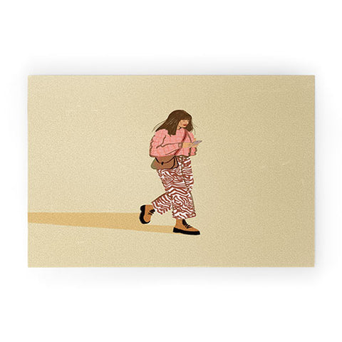 Britt Does Design Groovy Pants Welcome Mat