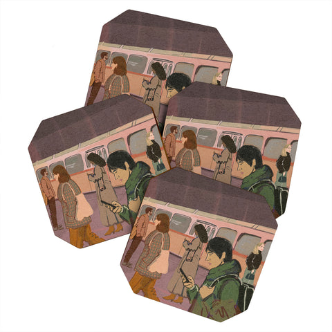 Britt Does Design Metro Station Coaster Set