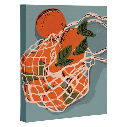 Britt Does Design Oranges I Art Canvas