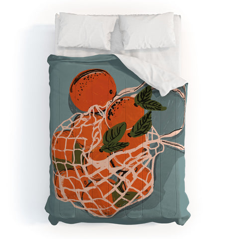 Britt Does Design Oranges I Comforter