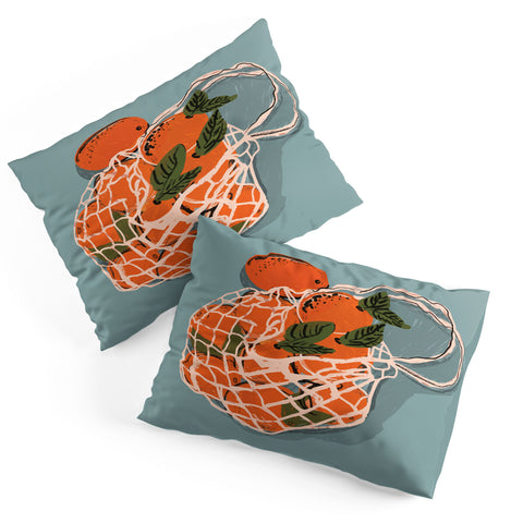 Britt Does Design Oranges I Pillow Shams
