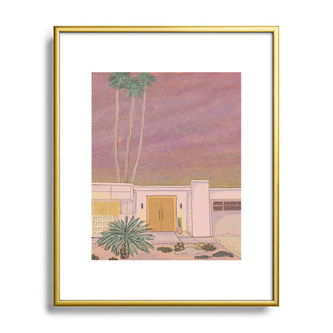 Britt Does Design Palm Springs I Metal Framed Art Print