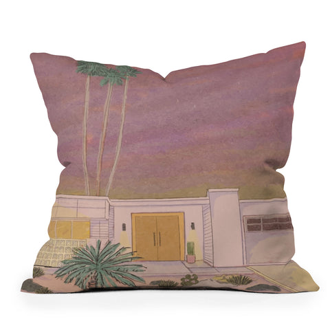 Britt Does Design Palm Springs I Throw Pillow