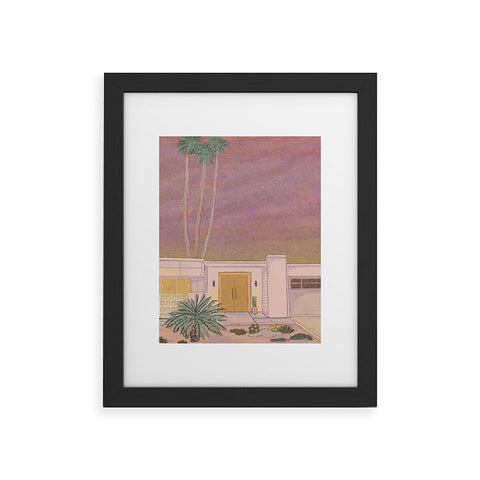 Britt Does Design Palm Springs I Framed Art Print
