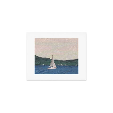 Britt Does Design Sailboats Art Print