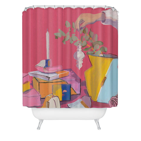Britt Does Design Still Life 78 Shower Curtain