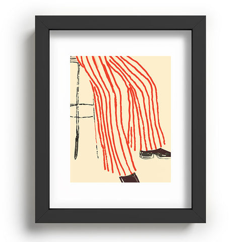 Britt Does Design Stripe Pants Recessed Framing Rectangle