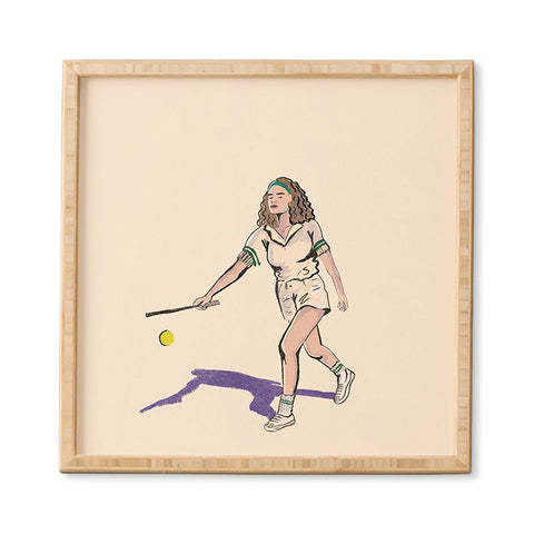 Britt Does Design Tennis Framed Wall Art