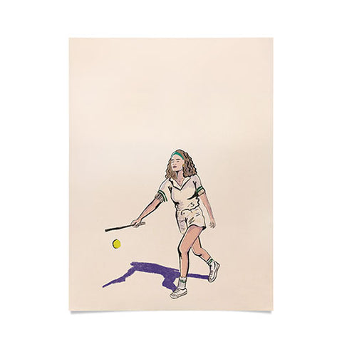 Britt Does Design Tennis Poster