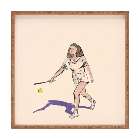 Britt Does Design Tennis Square Tray