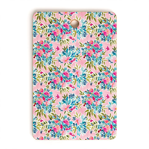 Britt Mills Design Aria Pink Cutting Board Rectangle