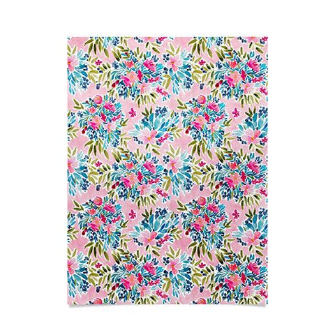 Britt Mills Design Aria Pink Poster