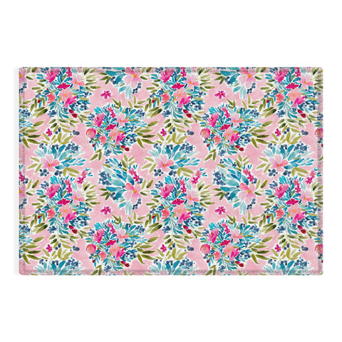 Britt Mills Design Aria Pink Outdoor Rug