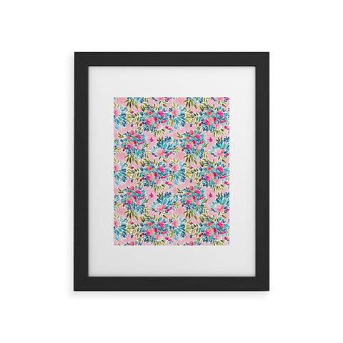 Britt Mills Design Aria Pink Framed Art Print