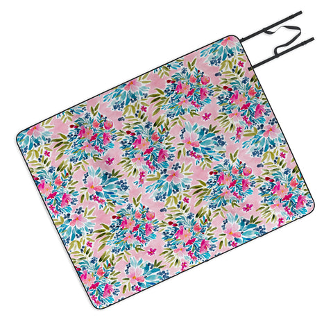 Britt Mills Design Aria Pink Picnic Blanket