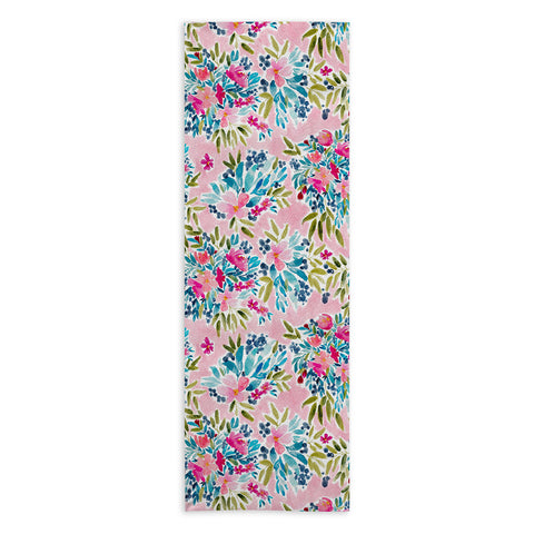 Britt Mills Design Aria Pink Yoga Towel