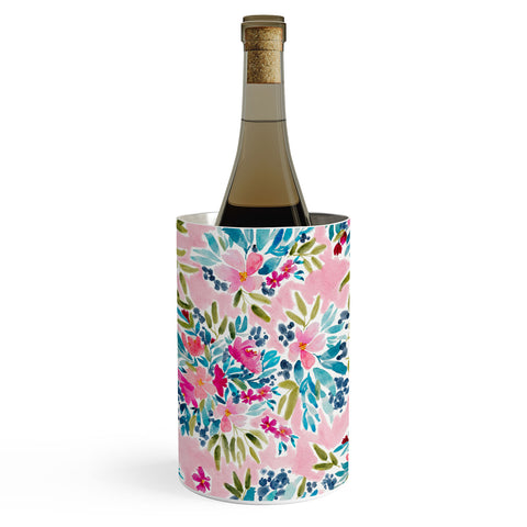 Britt Mills Design Aria Pink Wine Chiller