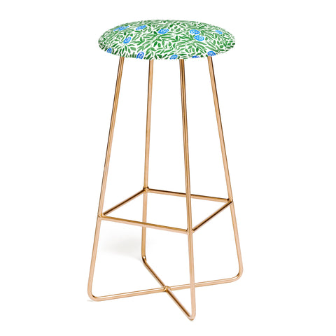 Britt Mills Design Chinoiserie Garden Bar Stool