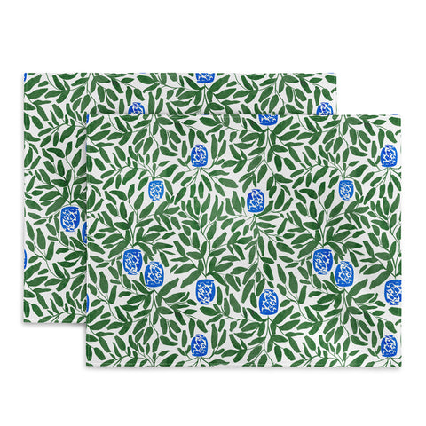Britt Mills Design Chinoiserie Garden Placemat
