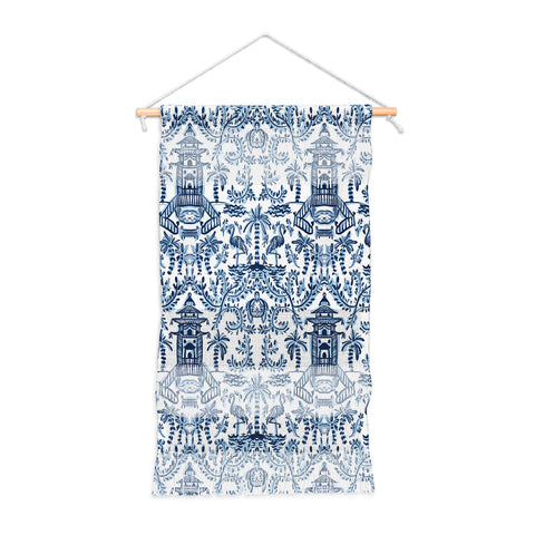 Britt Mills Design Coastal Chinoiserie II Wall Hanging Portrait